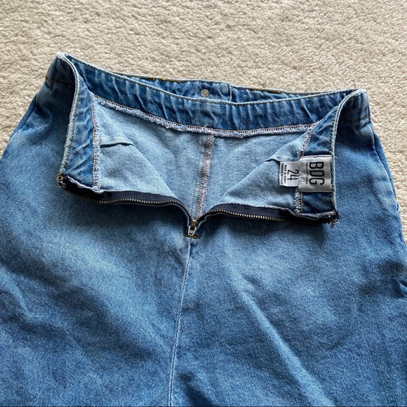 BDG DENIM BUTTON UP SKIRT / SKORT - Picture 9 of 16